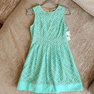 NWT Jessica Howard Petite Sleeveless Dress 4P